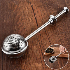 Retractable Tea Strainer, Stainless Steel Tea Filter Spoon
