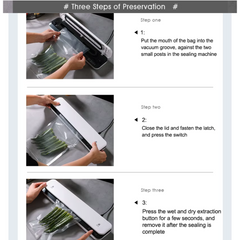 Vacuum Sealer for Automatic Vacuum Packing and Sealing