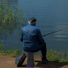 Portable Outdoor Telescopic Folding Stool