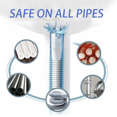 Sink and Drain Cleaner - High Efficiency Clog Remover for Drainage Path Sink and Drain Cleaner - High Efficiency Clog Remover for Drainage Path