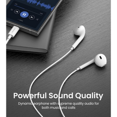 Moxedo Wired Stereo USB Type C Earphone with In-line Mic & Remote Moxedo Wired Stereo USB Type C Earphone with In-line Mic & Remote