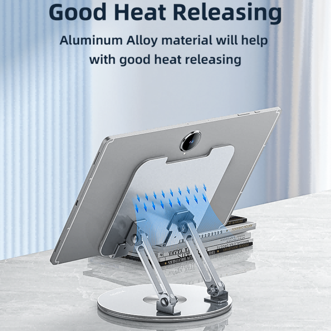 360° Rotation Aluminium Alloy Tablet Holder Stand - Yesido C293