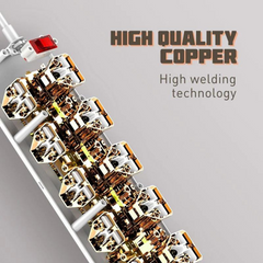 كابل تمديد - LDNIO Power Strip SC10610 30W PD Port