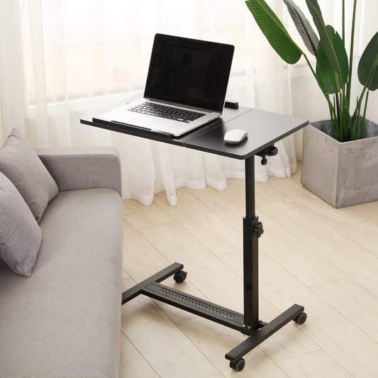 Adjustable Overbed Laptop Stand Table