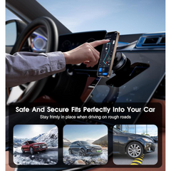 حامل هاتف مغناطيسي شفط فراغي، حامل جوال قابل للدوران 360 درجة K009