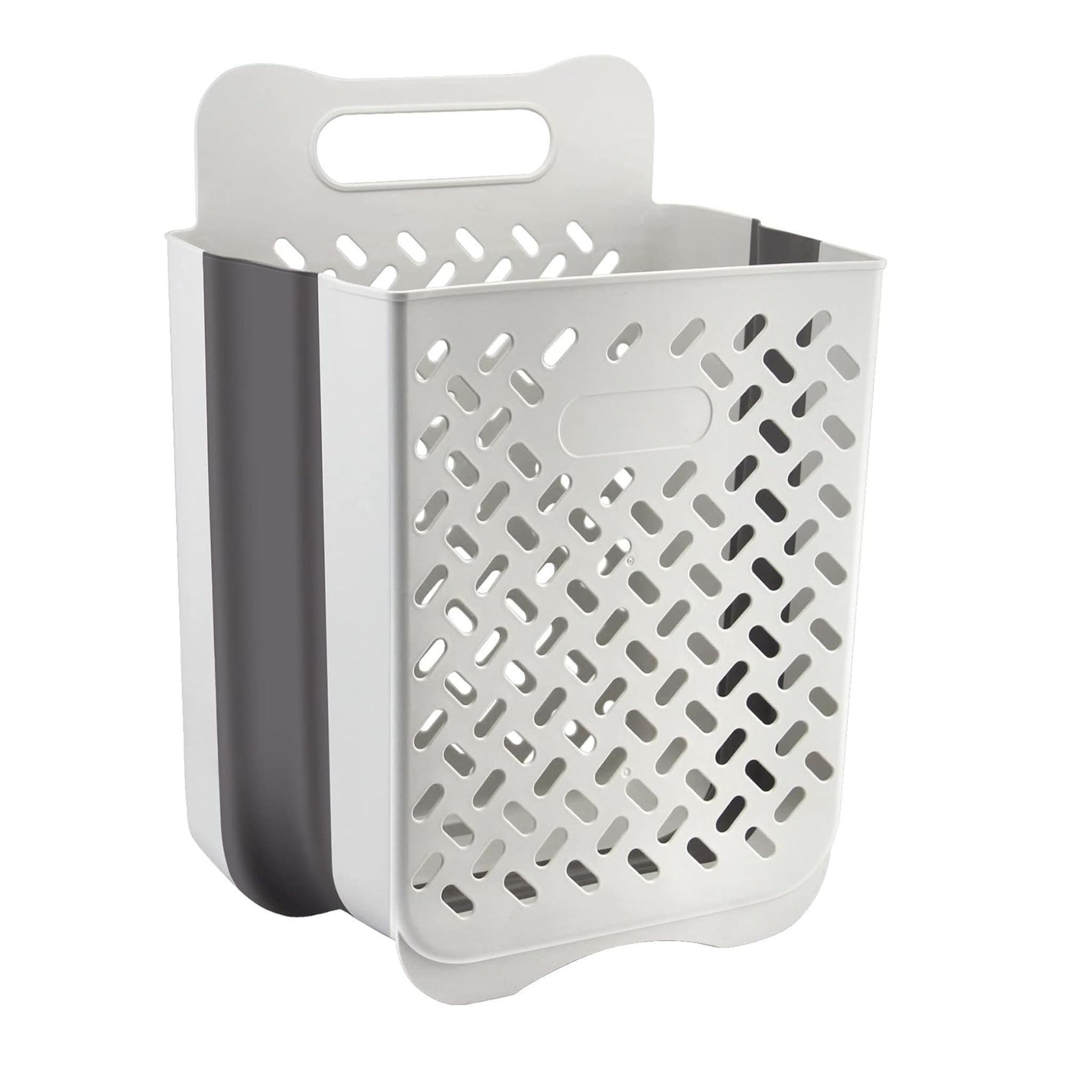 Wall Mounted Collapsible Space Saving Laundry Basket