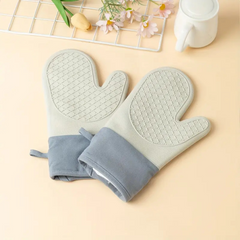 Thick Silicone Non-slip Heat Resistant Hand Glove for Microwave Oven (1 Piece)