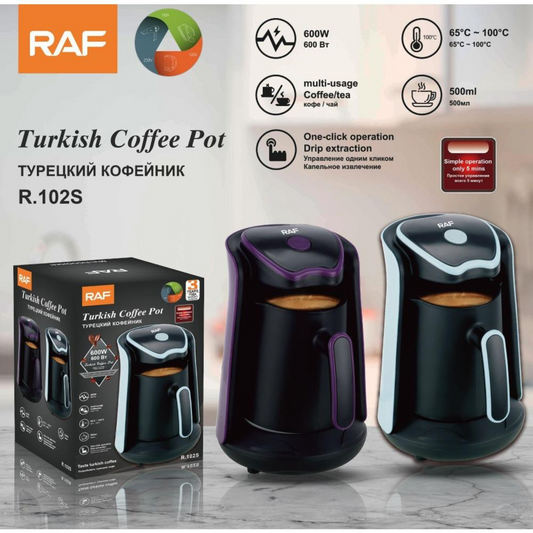 RAF Turkish Coffee Maker with Pot R 102S