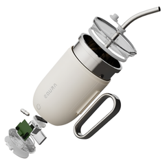 420ml Self Stirring Coffee Mug with Straw and LED Display, Automatic Mixing Cup with Lid 420ml Self Stirring Coffee Mug with Straw and LED Display, Automatic Mixing Cup with Lid