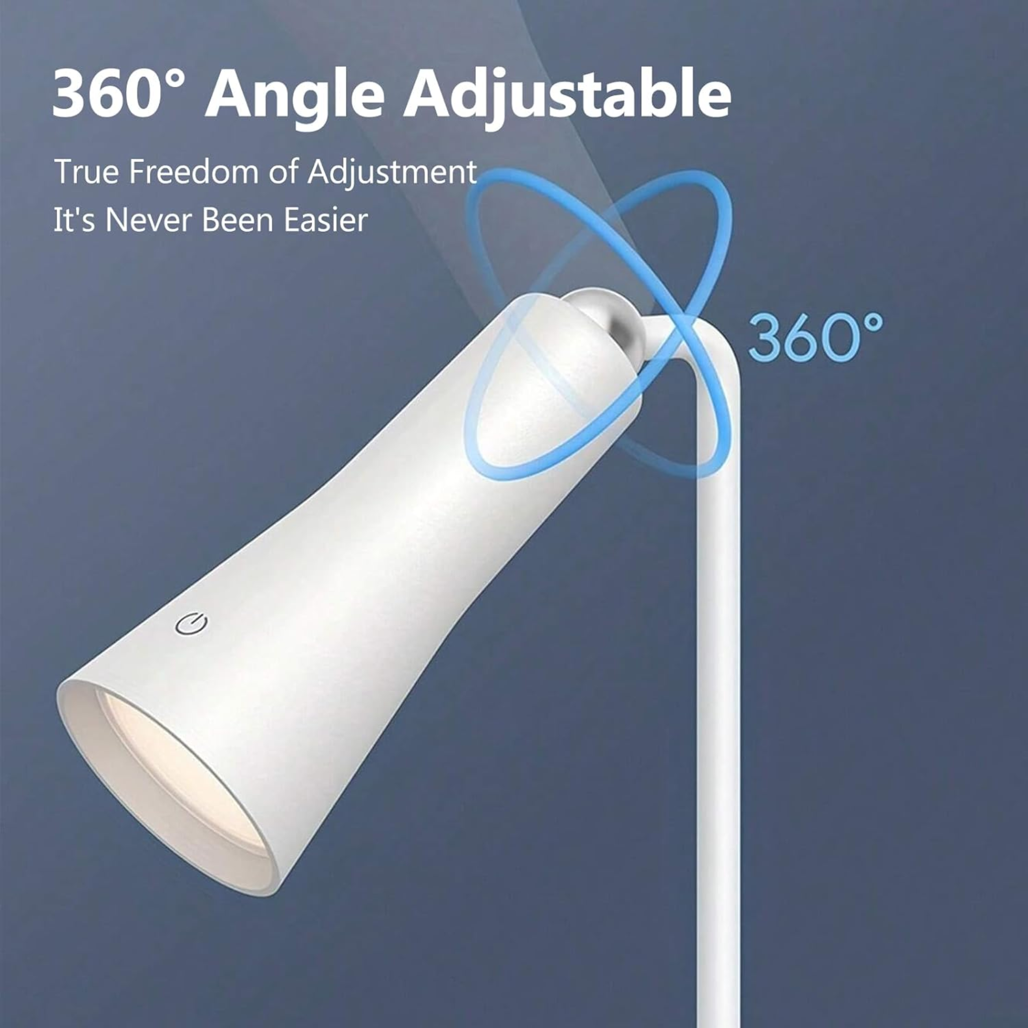 Multi-purpose 5 IN 1 LED Desk Lamp with Adjustable Brightness