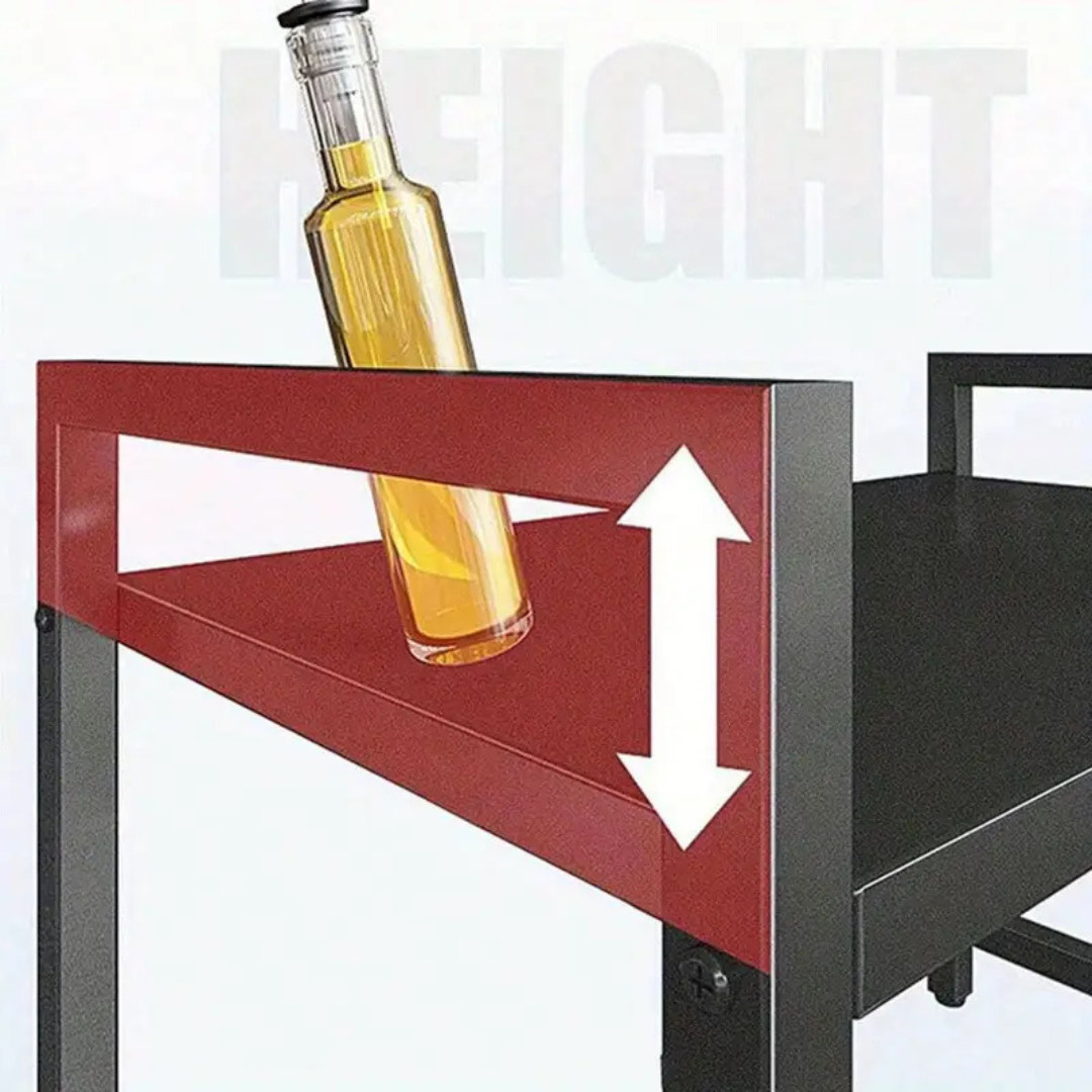 Adjustable Metal Microwave Oven Stand
