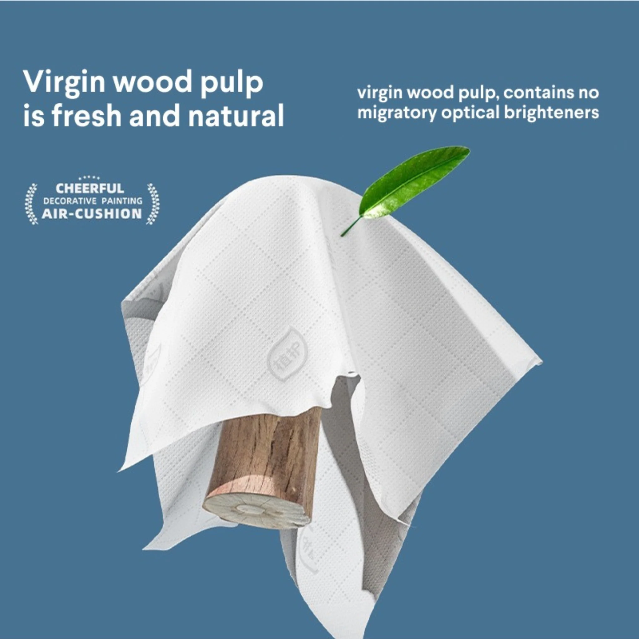 2x Ply Tissue Paper Long Bags with Wall Mounted Hook