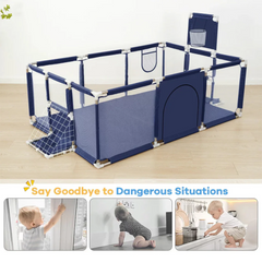 Playpen with Goal Post and Basketball Hoop Playpen with Goal Post and Basketball Hoop