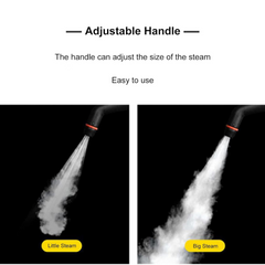 1000W Handheld Steam Cleaner with 6 Nozzle Heads