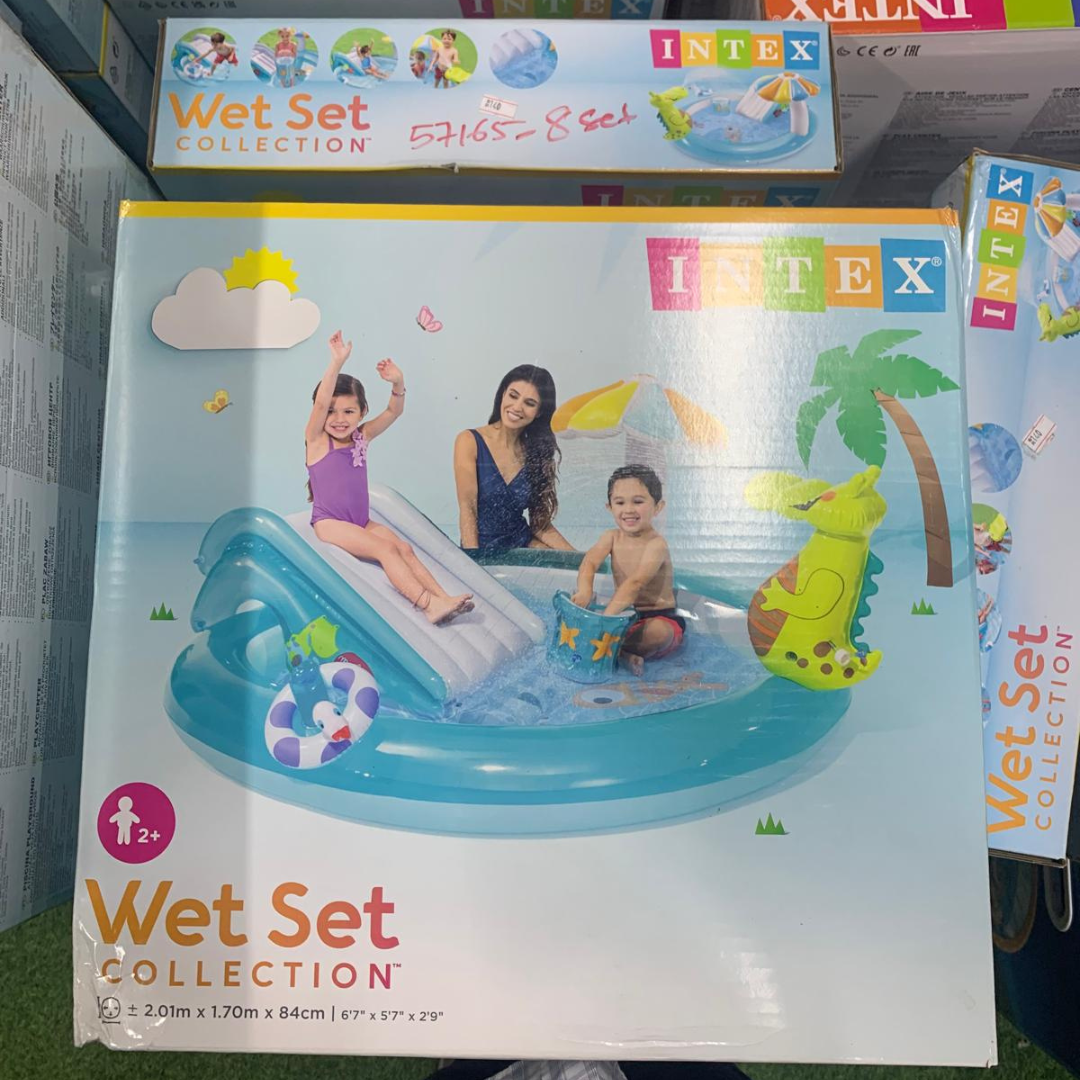Intex Gator Inflatable Play Center 201 x 170 x 84 cm
