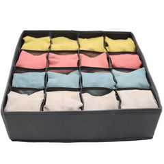 Compartment Storage Organizer Boxes for Baby Clothes, Ties, Socks, Panties, Belts
