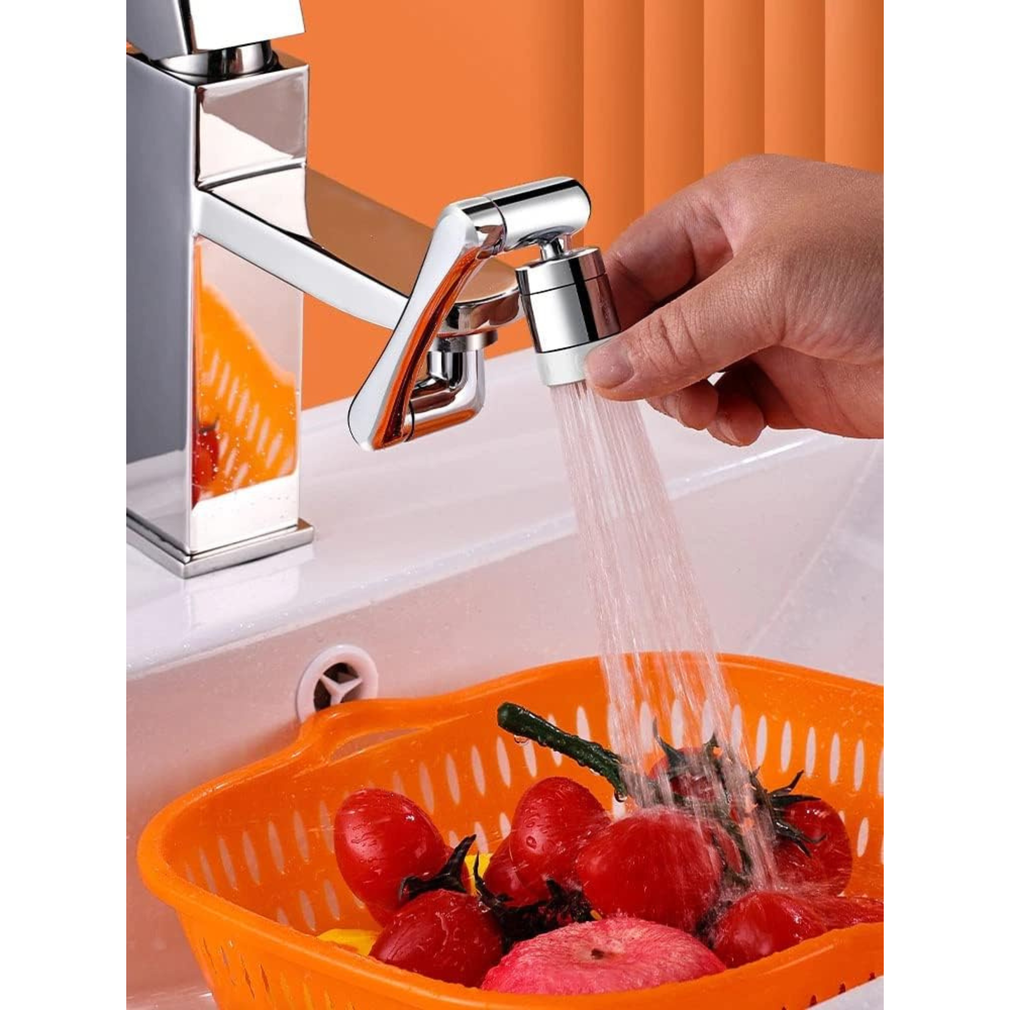 1080° Rotation Faucet Aerator Splash Filter Tap Water Extender Nozzle