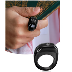 Smart Zikr Ring ZR-05, Digital Tasbih Counter Smart Ring with OLED Display