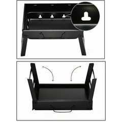 Portable BBQ Grill, Foldable Stainless Steel Barbeque Grill Portable BBQ Grill, Foldable Stainless Steel Barbeque Grill