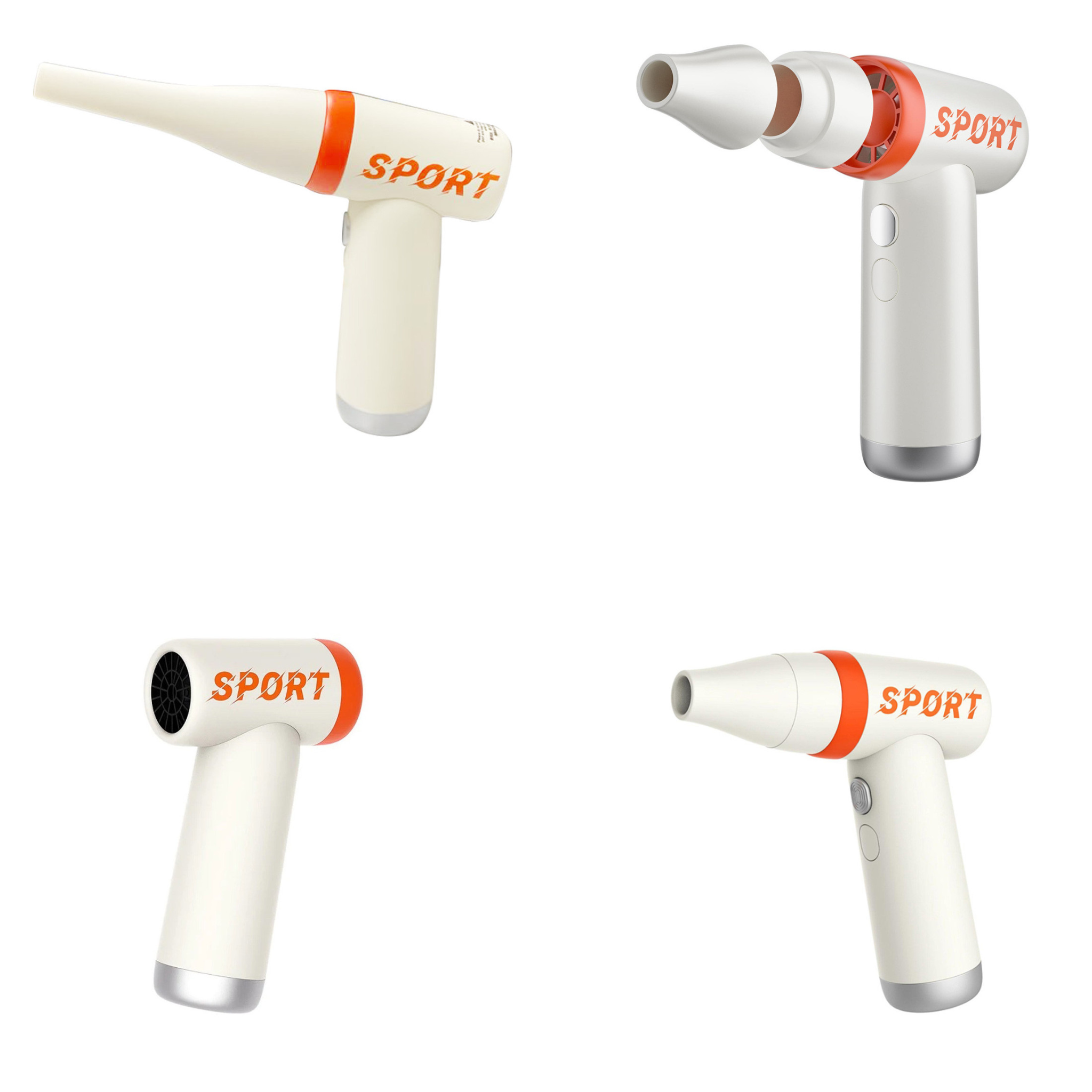 One Touch High Speed Mini Fan - Air Dryer, Portable Air Blower