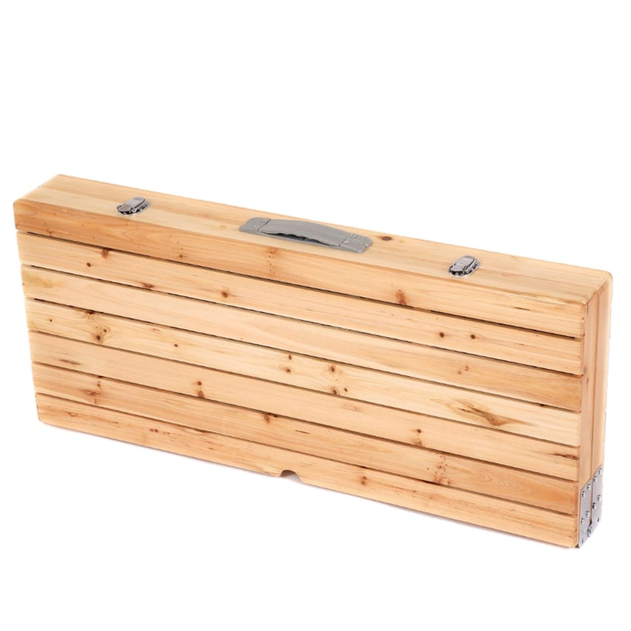 All-in-one Portable Folding Outdoor Camping Picnic Table with 4 Seats & Umbrella Hole