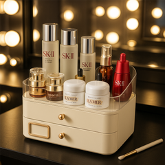 Ecoco Cosmetics and Makeup Storage Organizer Box Ecoco Cosmetics and Makeup Storage Organizer Box