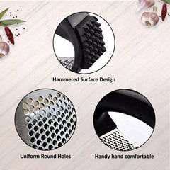 Handheld Easy Garlic Press with Comfortable Grip Handheld Easy Garlic Press with Comfortable Grip