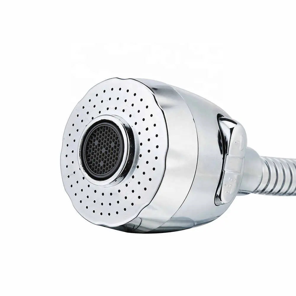 360° Rotatable 2 Modes Swivel Universal Size Kitchen Faucet Head Extender