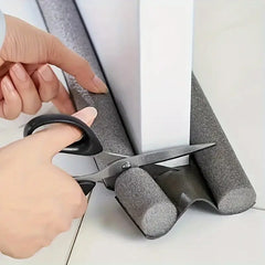 How to use a door dust stopper or a door gap sealer How to use a door dust stopper or a door gap sealer