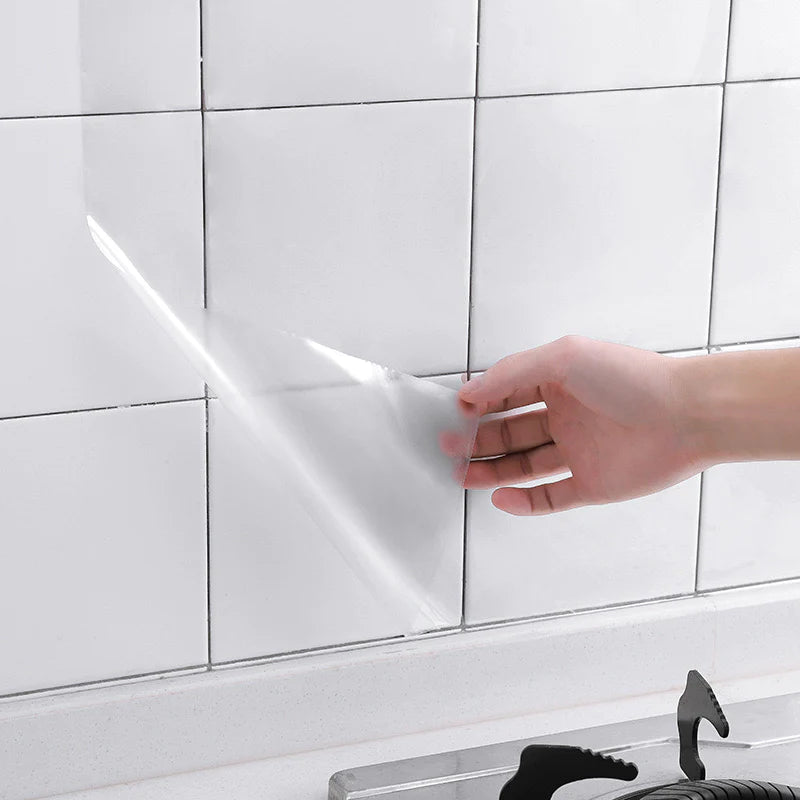 Clear Transparent Glossy Wall Protection Adhesive Film