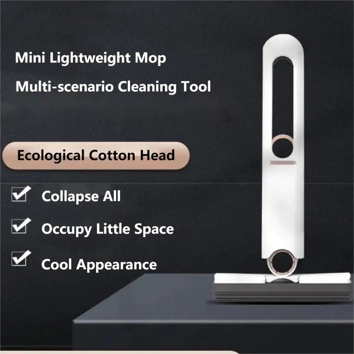 Multi Function Self Squeeze Mini Mop