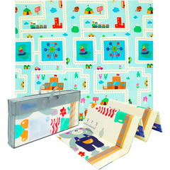 Baby Play Mat, Folding Baby Crawling Two Sided Play Mat