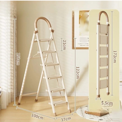 Folding Household Step Ladder, Multi Step Aluminium Ladder