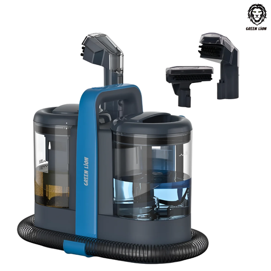Green Lion Carpet Cleaner Pro 600W with 15kPa Suction and Dual Water Tanks