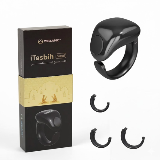 Weslamic iTasbih Salam+ Smart Tasbih Zikr Counter Ring Set