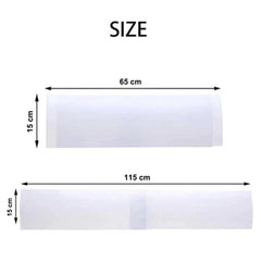 Size guide for a split AC deflector in Qatar