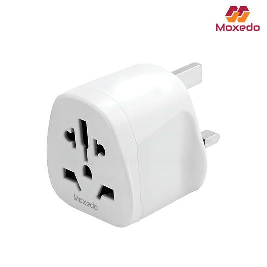 Moxedo Universal Travel Conversion Socket, Multi-Plug World to UK Travel Adapter