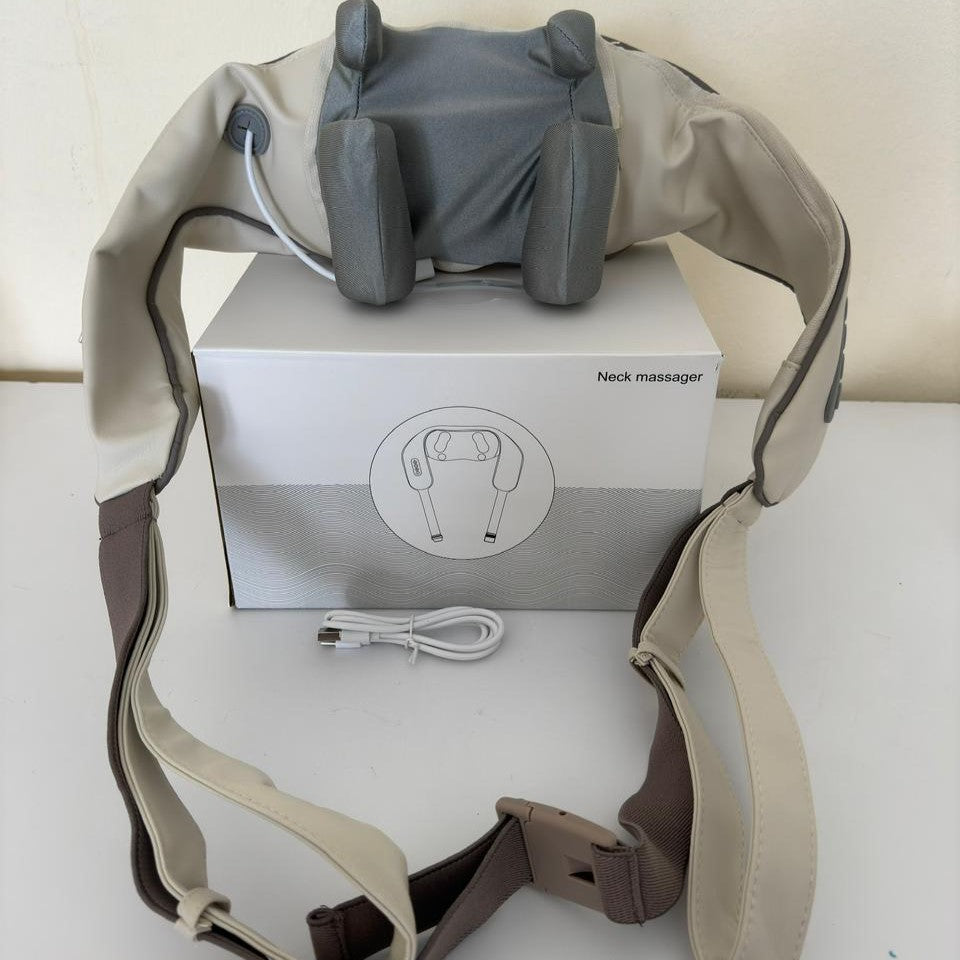 Neck, Shoulder & Back Massager - for Pain Relief and Relaxation