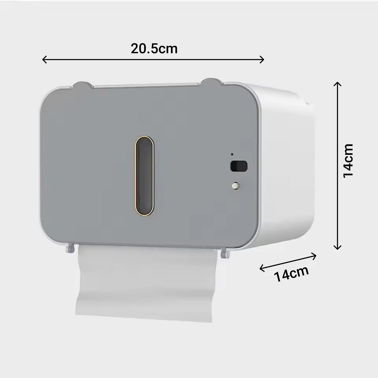 Wall Mounted No Drilling Installation Smart Sensor Automatic Paper Tissue Dispenser