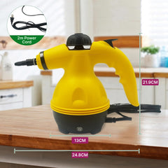 1000W Handheld Steam Cleaner with 6 Nozzle Heads