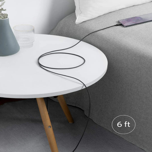 كابل شحن Anker USB C إلى USB C مضفر من النايلون بقوة 60 واط وبطول 6 أقدام