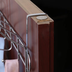 Multi Hooks Useful Stainless Steel Door Back Hanger Multi Hooks Useful Stainless Steel Door Back Hanger