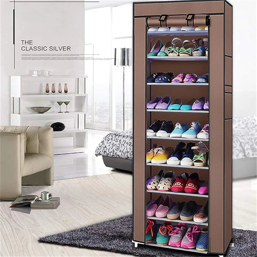 10 Layer Closed Type Shoe Cabinet