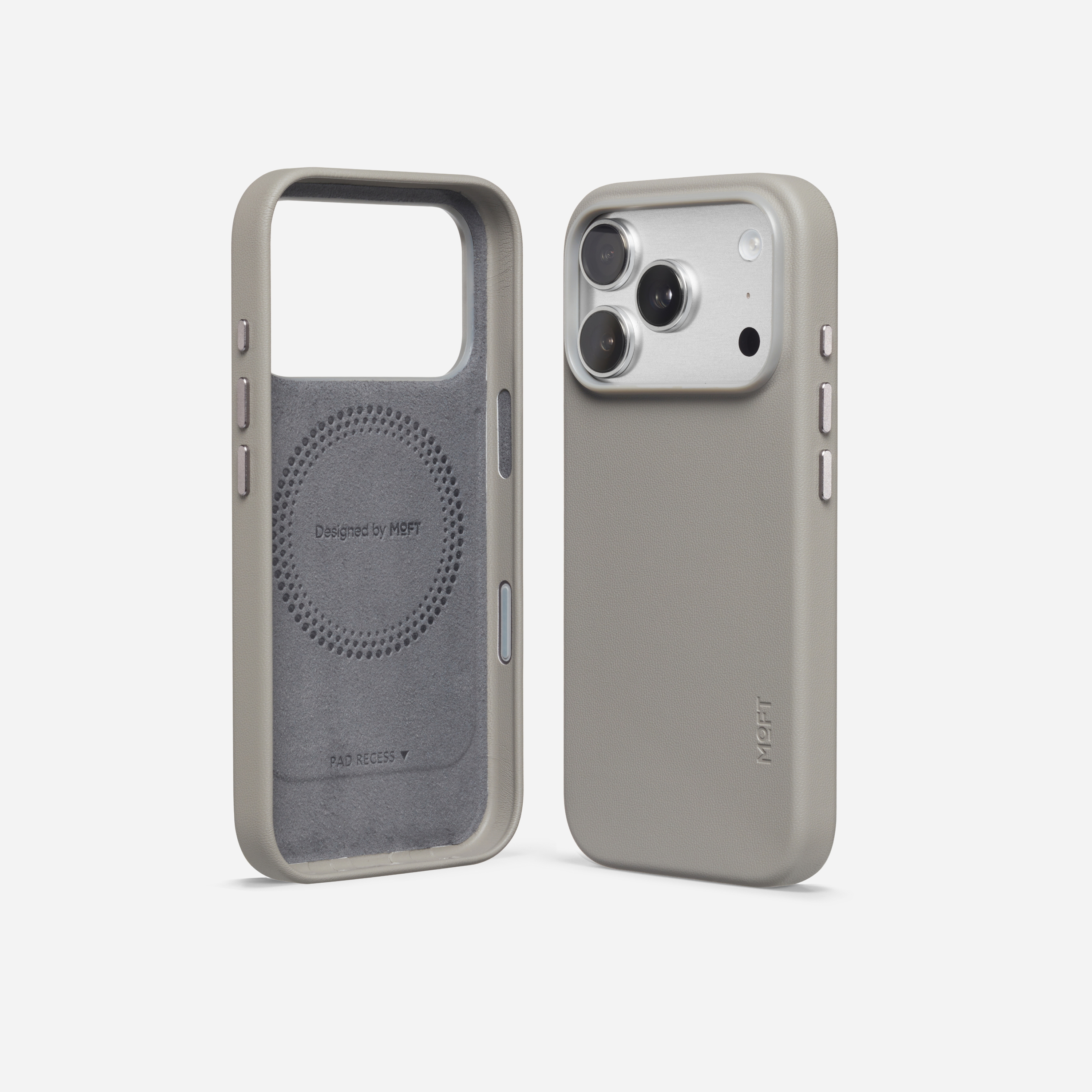 MOFT Snap Case for iPhone 17 Series iPhone 17 Pro Taupe