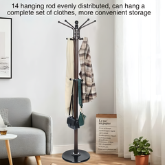 Cloth Hanger with Marble Base