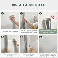 Clear Transparent Glossy Wall Protection Adhesive Film Clear Transparent Glossy Wall Protection Adhesive Film