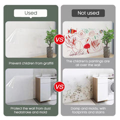 Clear Transparent Glossy Wall Protection Adhesive Film Clear Transparent Glossy Wall Protection Adhesive Film
