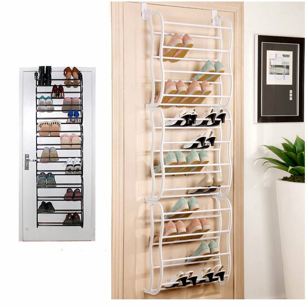 Over the Door Shoe Organizer - Hanging Shoe Rack for Door