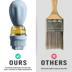 180ml Oil Dispenser Bottle with Silicone Grill Brush