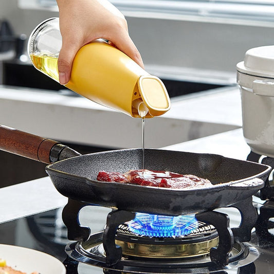 450ml Automatic Opening & Closing Oil Bottle, Kitchen Oil Dispenser